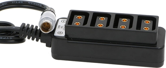 Fischer Homem 3 Pin RS para 4 Portos D Toque Fêmea HUB Adaptador Splitter Cable para câmeras ARRI