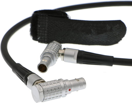 Núcleo de Ângulo Direito M 7 pin masculino para 7 pin motor para cabo de conexão motor para redistribuição de energia de comunicação