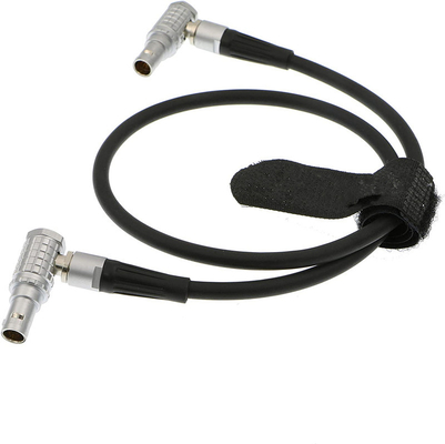 Núcleo de Ângulo Direito M 7 pin masculino para 7 pin motor para cabo de conexão motor para redistribuição de energia de comunicação