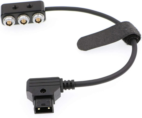 1 para 3 Mini Power Splitter Box ARRI Teradek Cable 26cm D Toque Movi Pro Movi Pro AUX Port para 3 Pcs 2 Pin Female Box