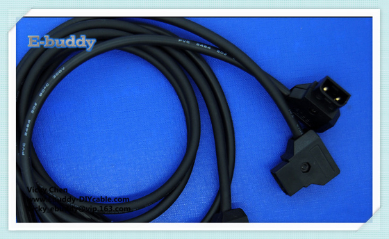 12 cabos Sleeved costume da fonte de alimentação da segurança do PIN para a fonte de alimentação da câmera de Sony