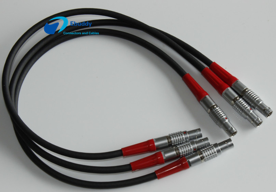 Pin feito sob encomenda de Lemo 00B 0b 1B 2B 2-32 dos cabos distribuidores de corrente de /TPE/PVC do silicone garantia de 1 ano