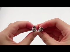 Tomada masculina commpatible do tamanho 9pin do SC 102 de Fischer