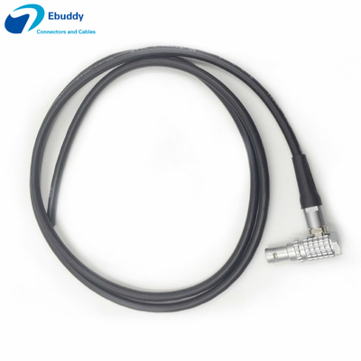 2 cabo do conector das ligações de voo 1M de Pin Elbow Lemo Male To (39 polegadas)