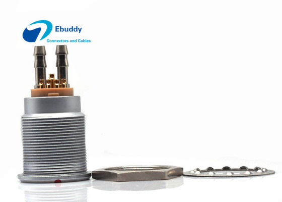 comprar O híbrido de M25 Lemo 4B 10pin misturou o conector masculino e fêmea fluido do Gasline dos conectores do sistema fabricação em linha