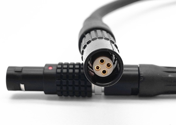 comprar O homem de Lemo 4pin à cor preta fêmea AVNS moldou o cabo para o sistema da visão noturna fabricação em linha