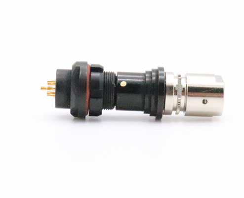 comprar Conector 9pin militar de Fischer SS 102 com cor preta Chormed fabricação em linha