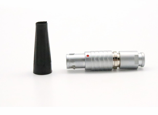 comprar Conectores de cabo 4pin de FGB.1B.304 Lemo que fecham as tomadas masculinas de B 60degree com pinos fêmeas fabricação em linha