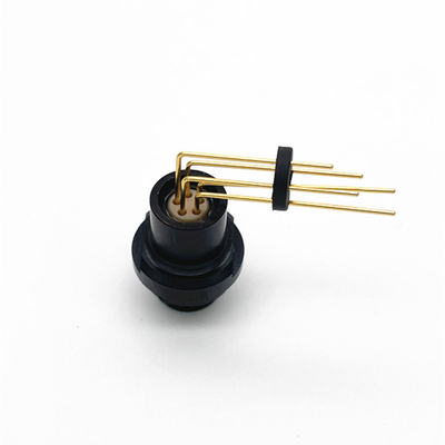 comprar Ângulo direito de conector de cabo da solda de Fischer da montagem do PWB para o painel real fabricação em linha