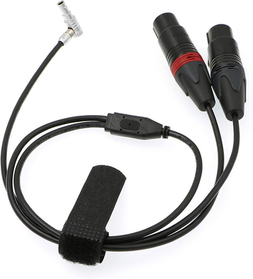 comprar Lemo 5 Pin Male a dois XLR 3 Pin Female Camera Audio Cable para Z CAM E2 fabricação em linha
