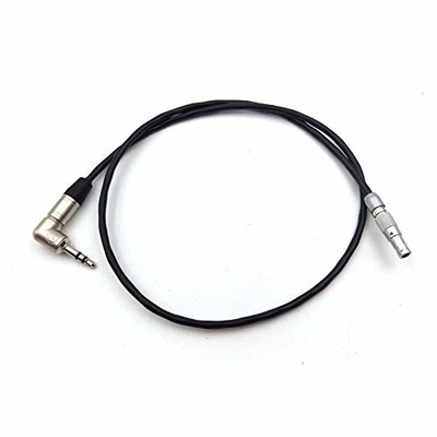 comprar 3.5mm à sincronização do tentáculo do cabo de Lemo 00B 4pin Timecode para o escarlate-WRaven épico vermelho dos Gêmeos de Weap fabricação em linha