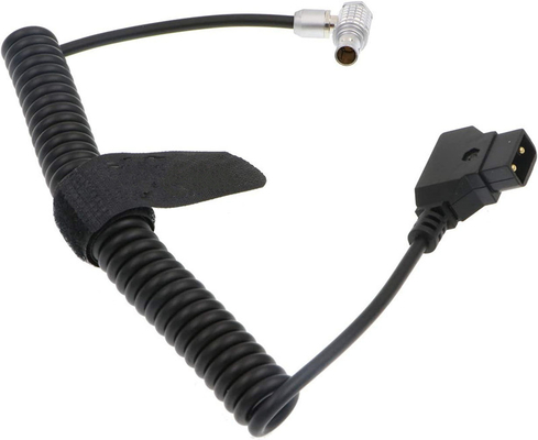 comprar Anton D-TAP ao ângulo direito 2 Pin Coiled de Lemo 2 Pin Male Camera Power Cable para Teradek ARRI online manufacture