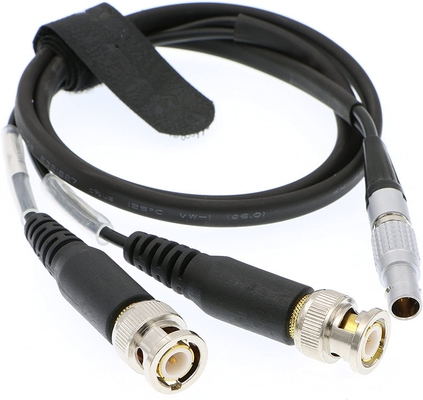 comprar IP50 1M BNC para 5 pin Lemo Timecode Cable para dispositivos de som XL LB2 fabricação em linha