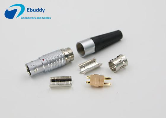 comprar Conectores circulares push pull compatíveis de Lemo FGG 0B 2pin para a fonte de alimentação de Teradek fabricação em linha
