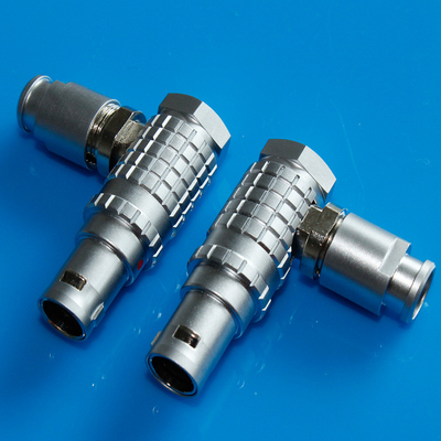 comprar Os conectores compatíveis direitos de Lemo FHG do ângulo Elbow os conectores circulares push pull 2pin --- multi tomada do polo 26pin fabricação em linha
