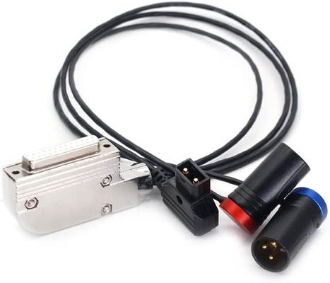 comprar DB25 Lectrosonics Wisycom Audio LTD Receptor DB25 Female Interface Audio Output Dtap XLR 3Pin cabo de alimentação fabricação em linha
