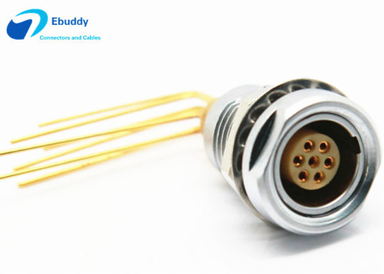 comprar Soquete push pull Multicore circular da fêmea dos pinos do conector 7 do conector de cabo de Lemo fabricação em linha