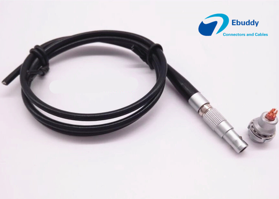 comprar as ligações de voo feitas sob encomenda dos cabos distribuidores de corrente FGG de 0.5M 1M Lemo 00B 5pin cabografam com protetor FGG.00.305.CLAD online manufacture
