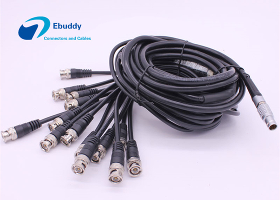 comprar Homem dos cabos distribuidores de corrente FGG de Lemo 3B 14pin aos cabos masculinos de BNC para o dispositivo de detecção online manufacture