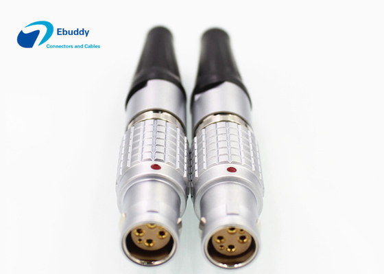 comprar Conectores fêmeas da série de Lemo B do pino de FGJ 1B 6 para o conector de alimentação épico vermelho FGJ.1B.306 fabricação em linha