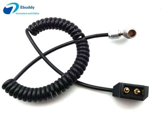 comprar O rádio do cabo DJI da conexão da câmera do Pin de LEMO 6 segue o cabo da mola do poder do foco fabricação em linha