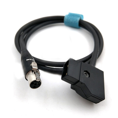 comprar homem da D-torneira do cabo da conexão da câmera do monitor da lógica da tevê de 80cm ao cabo do Pin da fêmea 4 de XLR fabricação em linha