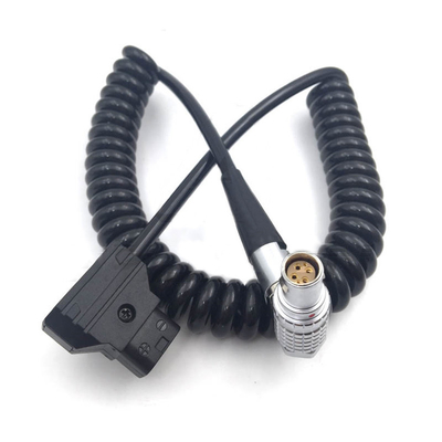 comprar Fêmea épico vermelha do ângulo direito FHJ 1B 6pin de Lemo do cabo distribuidor de corrente da mola ao cabo da D-torneira fabricação em linha