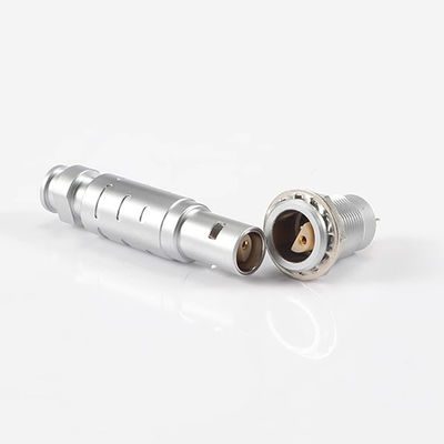 qualidade  Lemo Coaxial Connector FFA ERA Series Single-core Half-Moon Aviation Plug Socket Fábrica