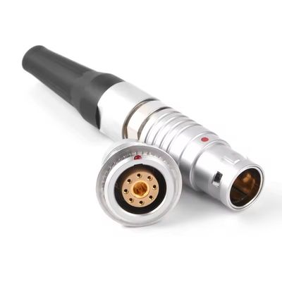 comprar Conector Macho e Fêmea de Metal com Trava Automática Push Pull da Série B Compatível 100% com Lemo 100% EGG FGG online manufacture