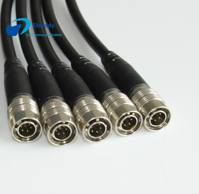 comprar Tipo masculino HR10A-7P-6P da fonte de alimentação da câmera do CCD do cabo da câmera do Pin USB de  6 fabricação em linha