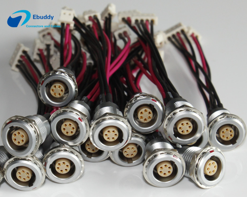 comprar Os cabos distribuidores de corrente feitos sob encomenda das séries de Lemo B EGG o Pin de 0B 1B 2B 6 ao tipo de Molex fabricação em linha