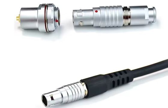 comprar Compatible LEMO FGG EGG 2B circular connectors Male And Female With Customized Cable Assmebly Manufacturer online manufacture