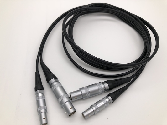 comprar Lemo dobro 0S ao comprimento do conjunto de cabo 6ft do costume de Lemo 01 para a ponta de prova ultrassônica fabricação em linha