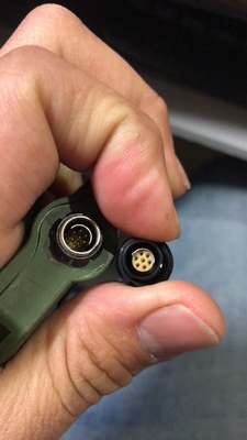 comprar Conector de cabo equivalente 102 103 do corpo dos SS conector de 7 Pin Fischer com os pinos fêmeas masculinos fabricação em linha