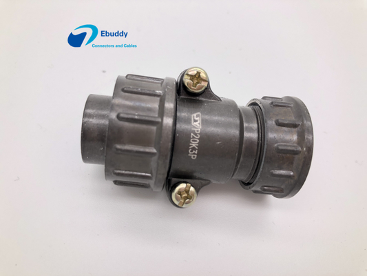 comprar CE circular ROHS Certificted do isolador do Pin P20K3P PPS dos conectores de cabo 3 da tomada fêmea fabricação em linha