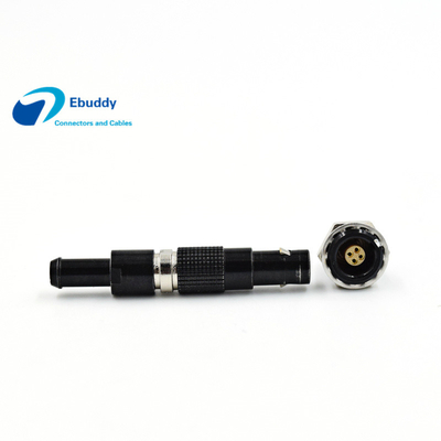 comprar Conectores pretos FGG.00.304/EGG.00.304 do metal de Chormed Lemo 00B M7 4pin fabricação em linha