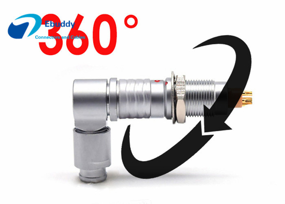 comprar Tomada ajustável FSG.0B.305 do cotovelo dos conectores 5pin da série de Lemo B do ângulo fabricação em linha