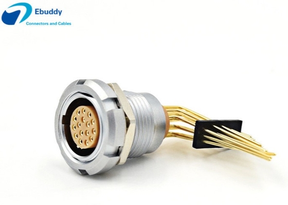 comprar receptáculo de Lemo ECG 16pin do soquete do PWB do ângulo 16pin direito com duas porcas ECG.1B.316.CLV fabricação em linha