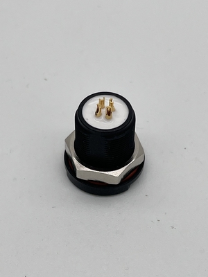Conector fêmea impermeável do soquete do tamanho 4pin de Fischer DEU 102 para o dispositivo da versão da noite de BNVD