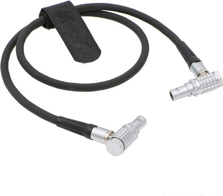 Ligação ARRI Alexa Camera Power Cable Lemo 2 Pin Male de Teradek a 2 Pin Female Right Angle