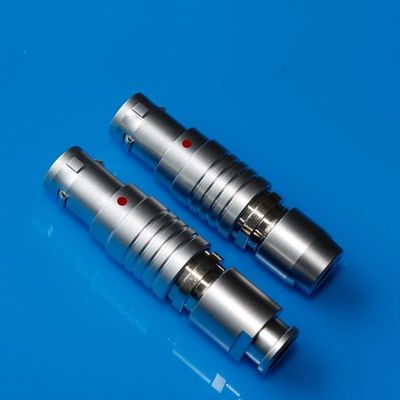 Conector de auto-bloqueio Pull-Push Compatível Lemo série B FGG Homem e mulher para transmissão de sinal e potência
